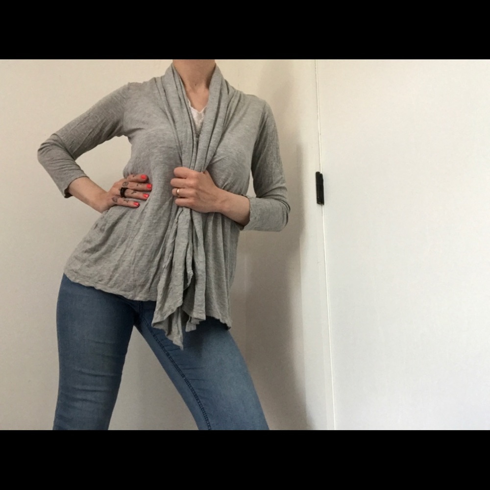 Forever 21 Bohemian Style Open Front Cardigan - Picture 5 of 13